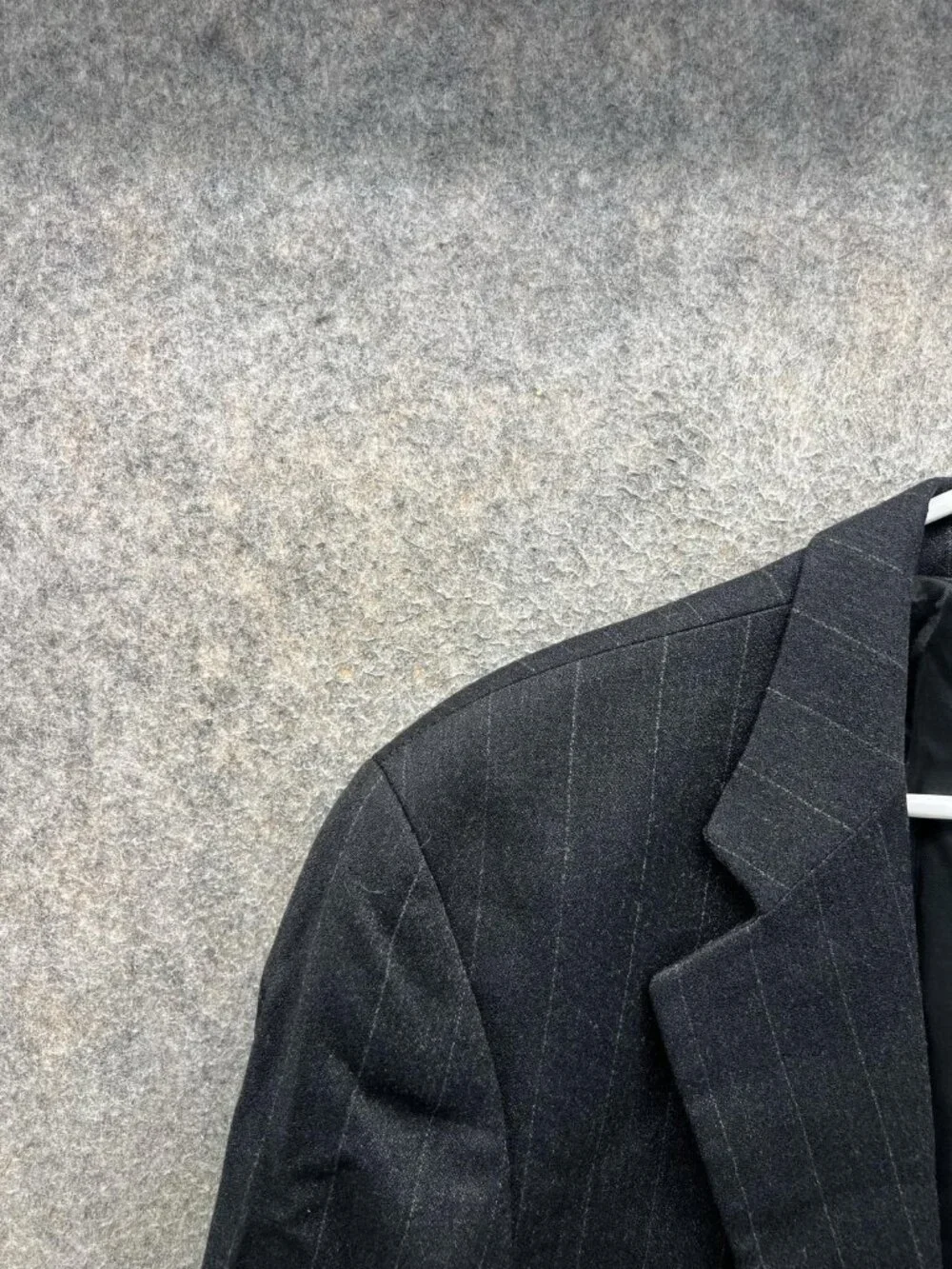 Ralph Lauren Jacket Mens 44R Gray Wool Pinstripe Two Button Sport Coat Canada